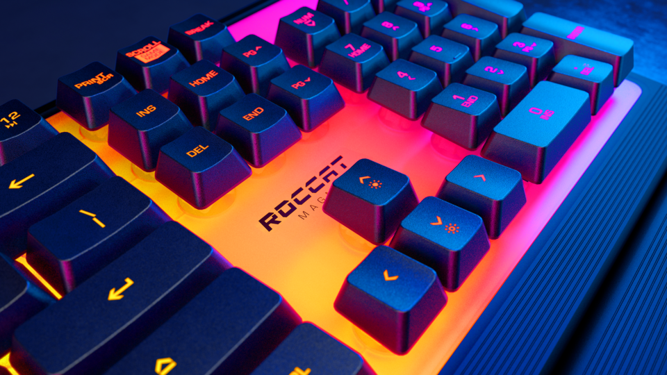 بررسی Roccat Magma یک کیبورد گیمینگ با نورپردازی RGB